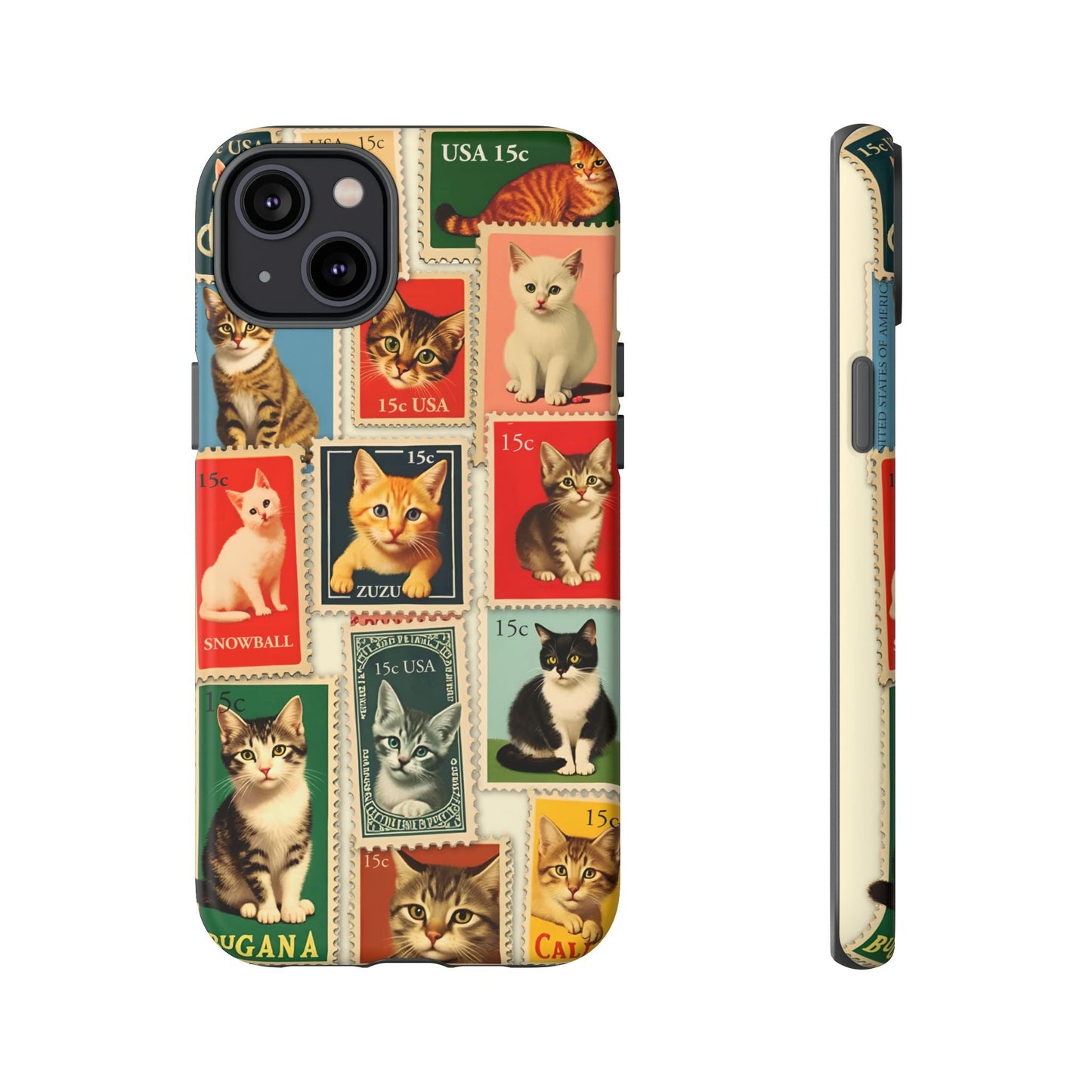 iphone case Cat Stamp Collection iPhone 14 Plus