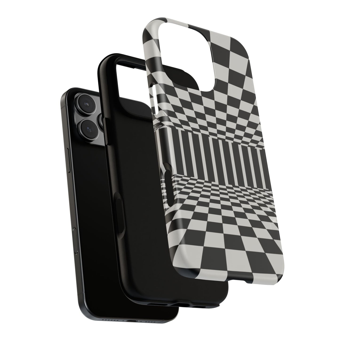 iphone case Checkered Infinity Room