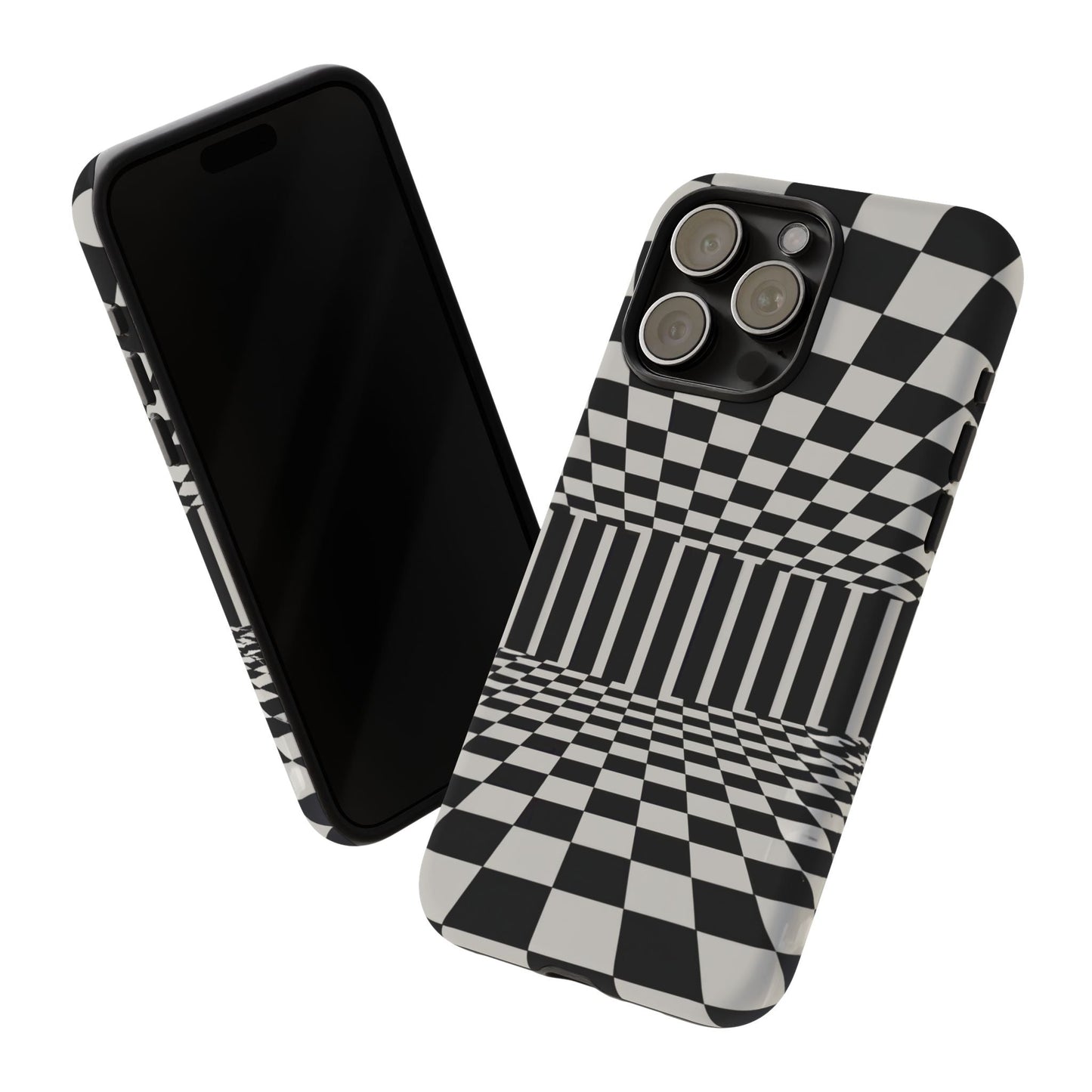 iphone case Checkered Infinity Room