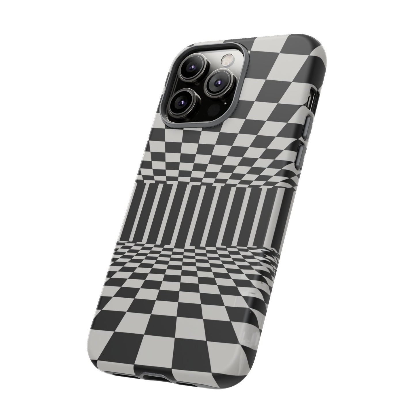 iphone case Checkered Infinity Room