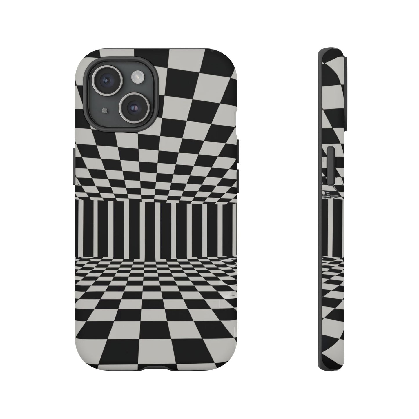 iphone case Checkered Infinity Room iPhone 15