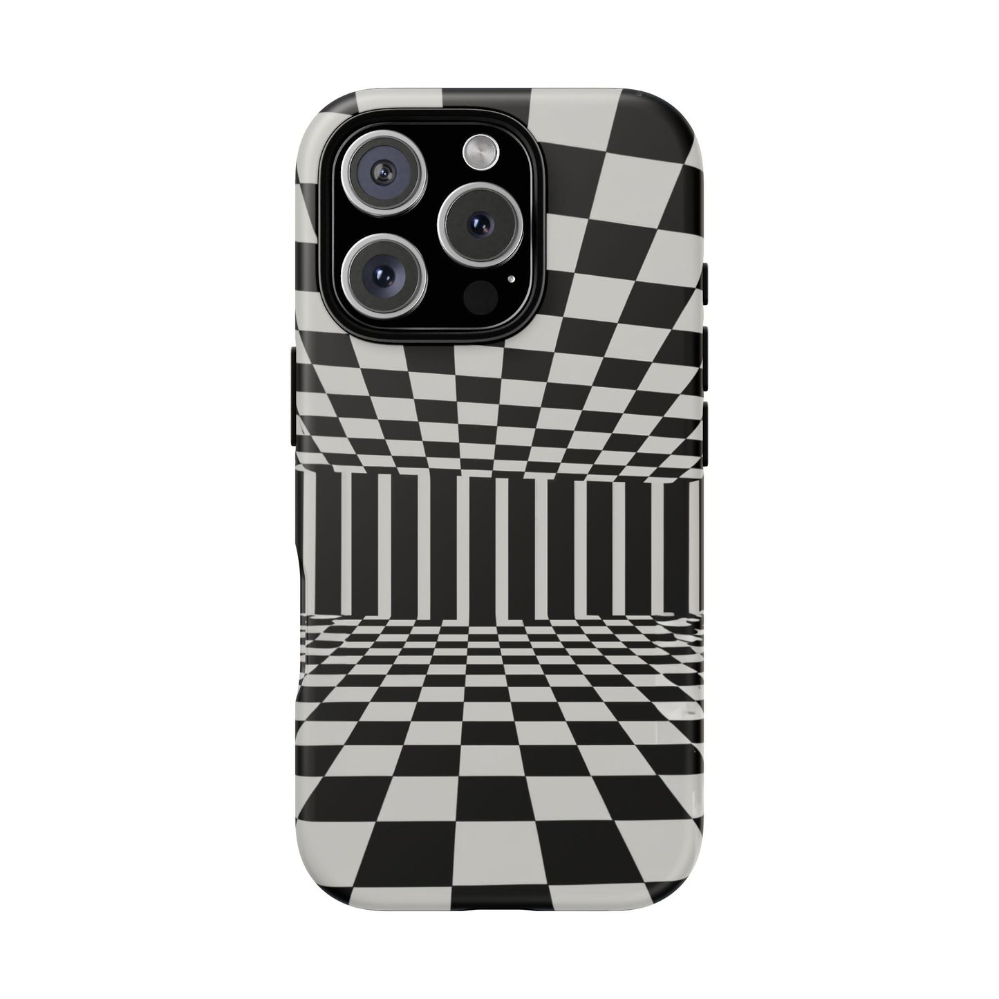 iphone case Checkered Infinity Room iPhone 16 Pro