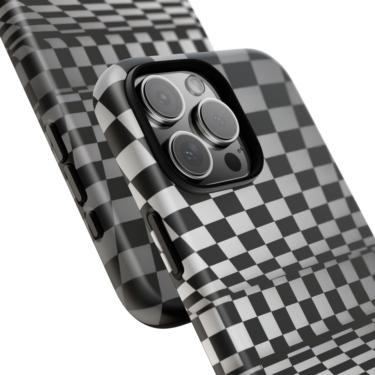 iphone case Checkered Optical Illusion