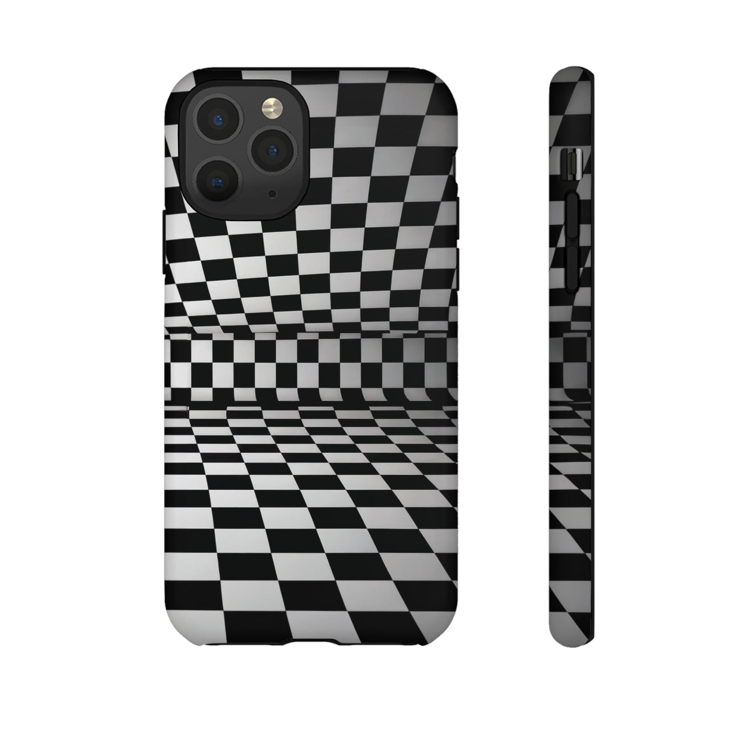 iphone case Checkered Optical Illusion iPhone 11 Pro