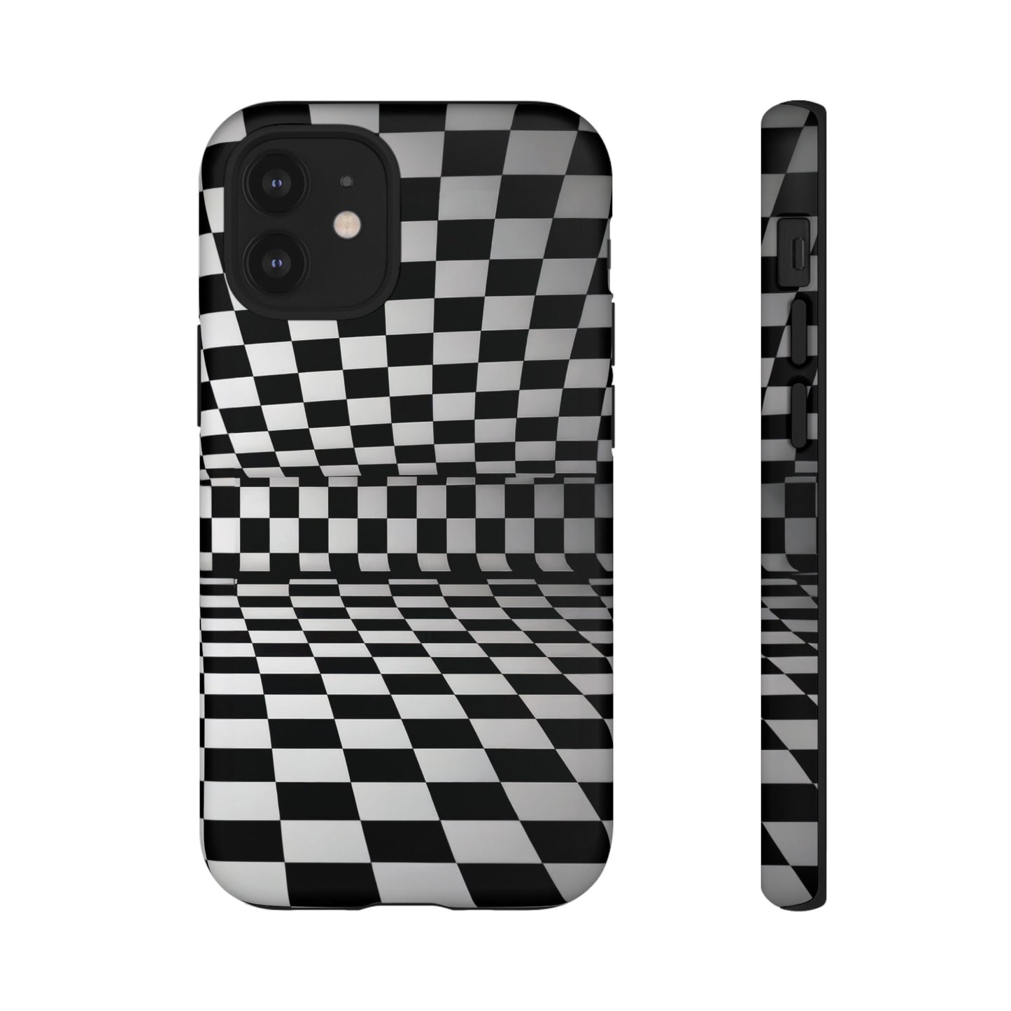 iphone case Checkered Optical Illusion iPhone 12 Mini