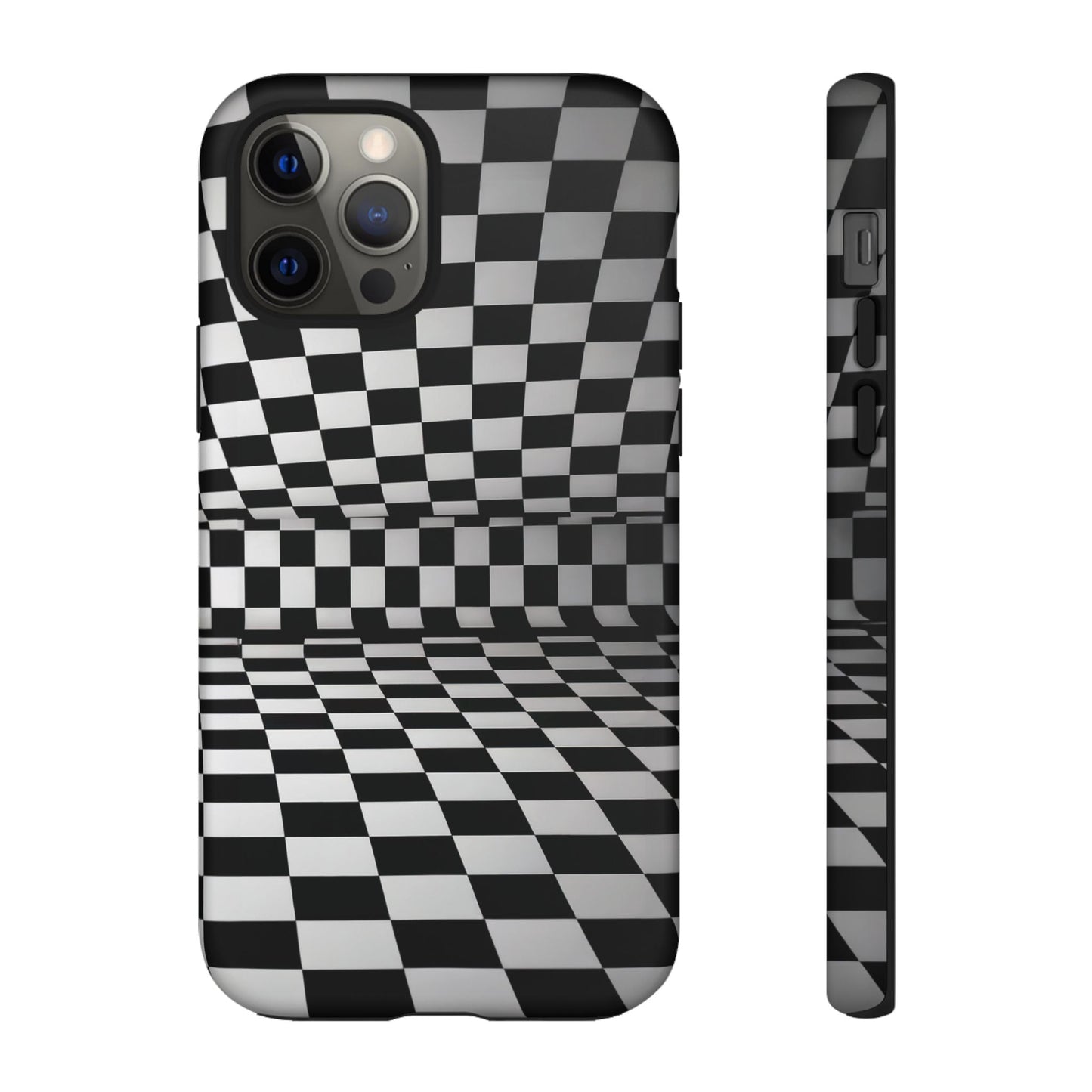 iphone case Checkered Optical Illusion iPhone 12 Pro