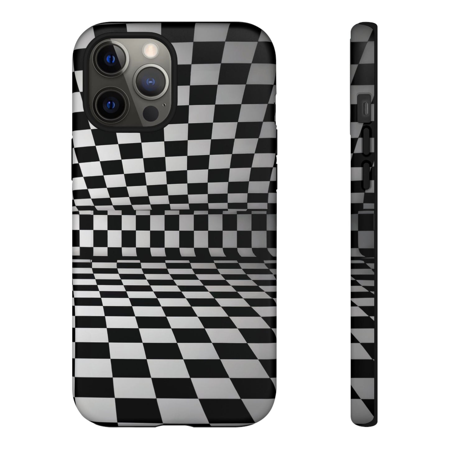iphone case Checkered Optical Illusion iPhone 12 Pro Max