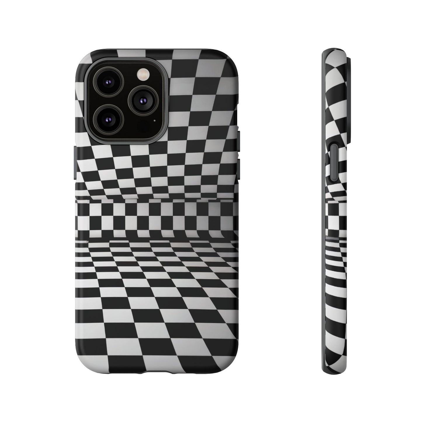 iphone case Checkered Optical Illusion iPhone 14 Pro Max
