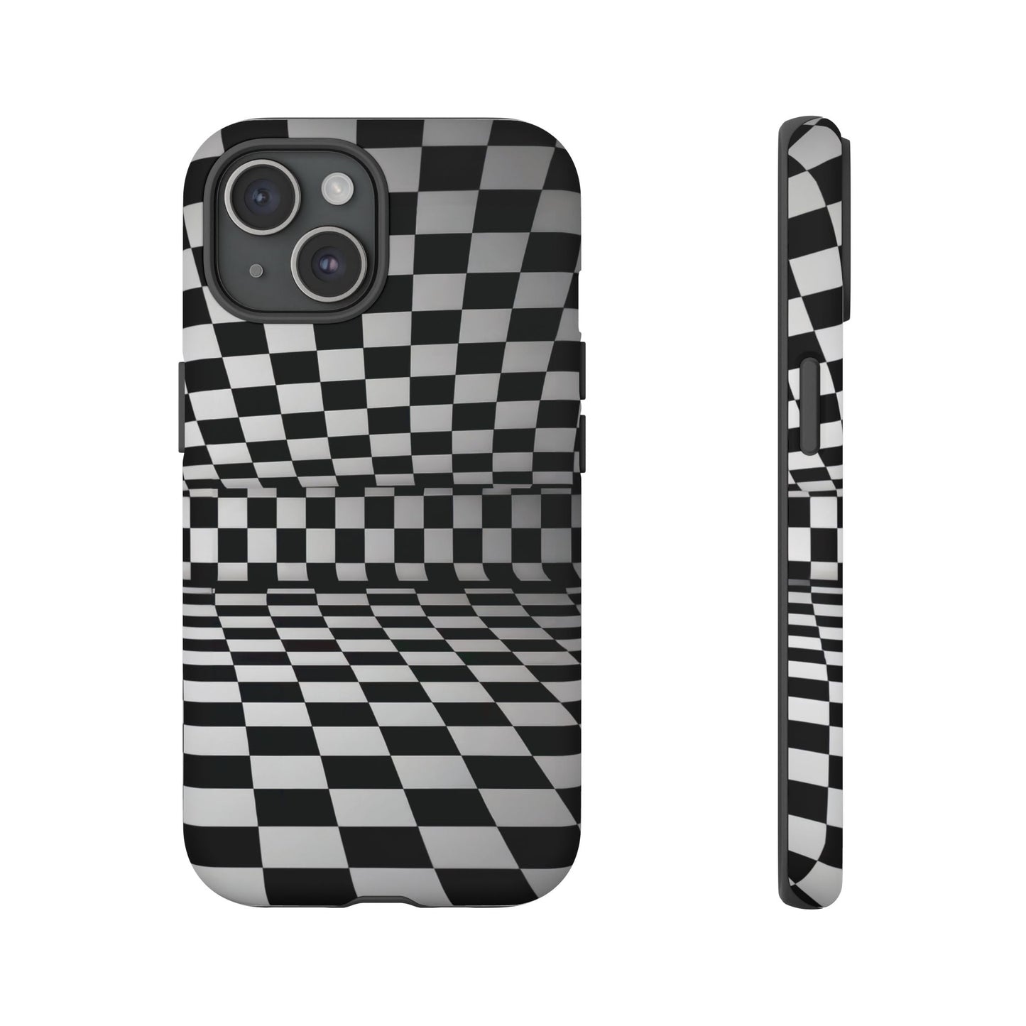 iphone case Checkered Optical Illusion iPhone 15