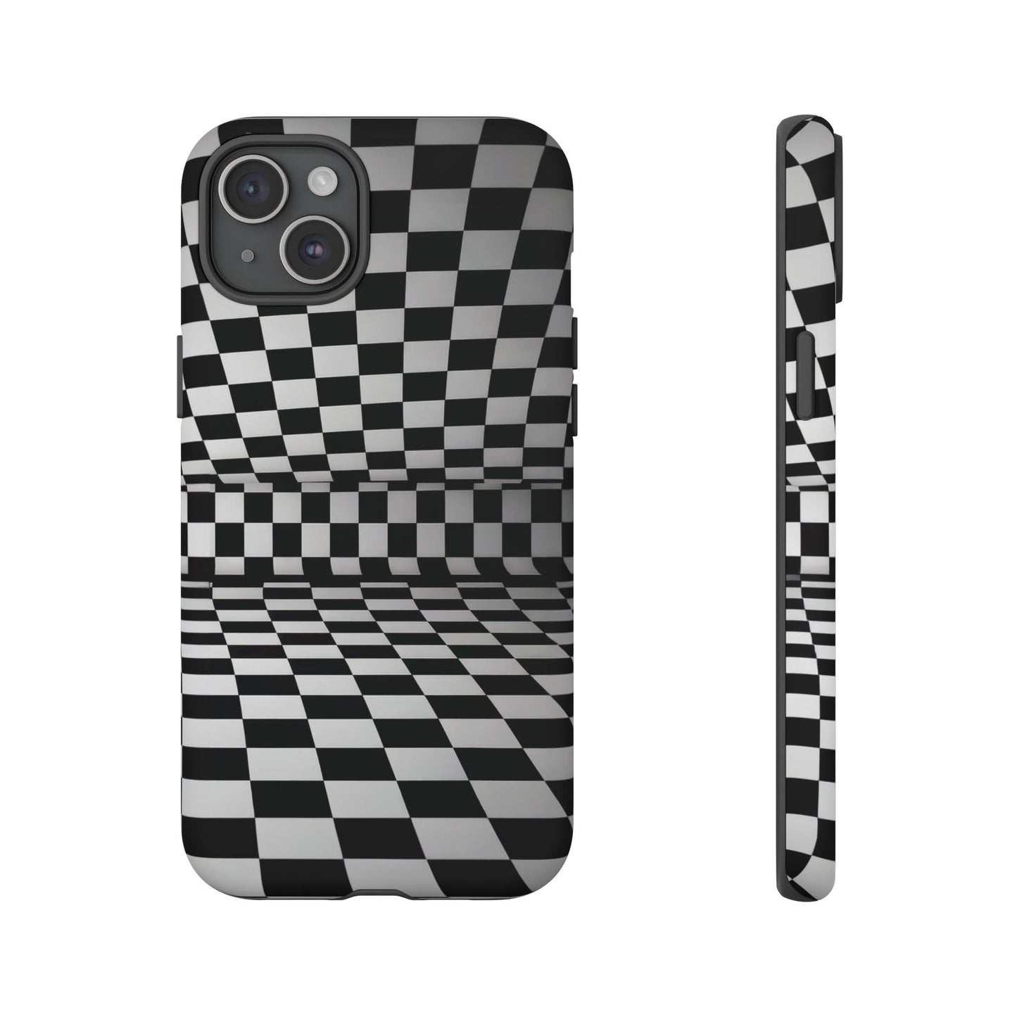 iphone case Checkered Optical Illusion iPhone 15 Plus