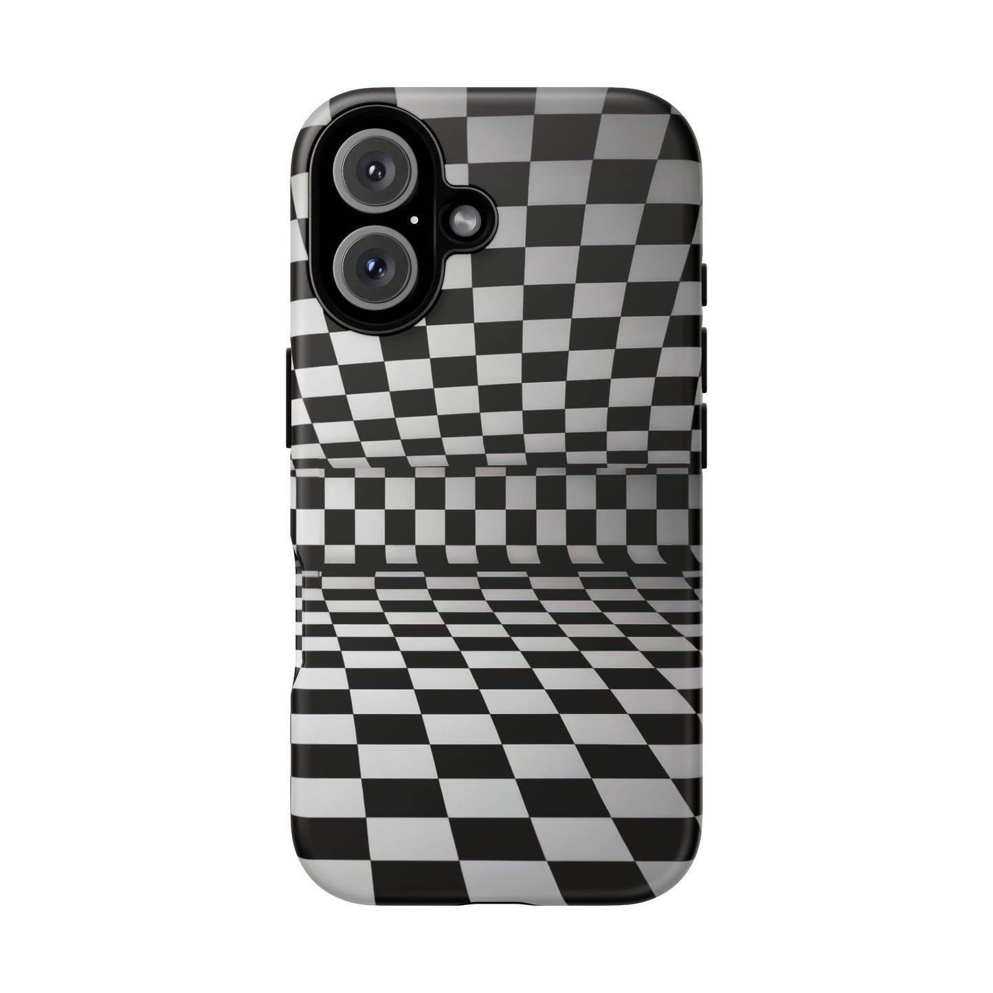 iphone case Checkered Optical Illusion iPhone 16