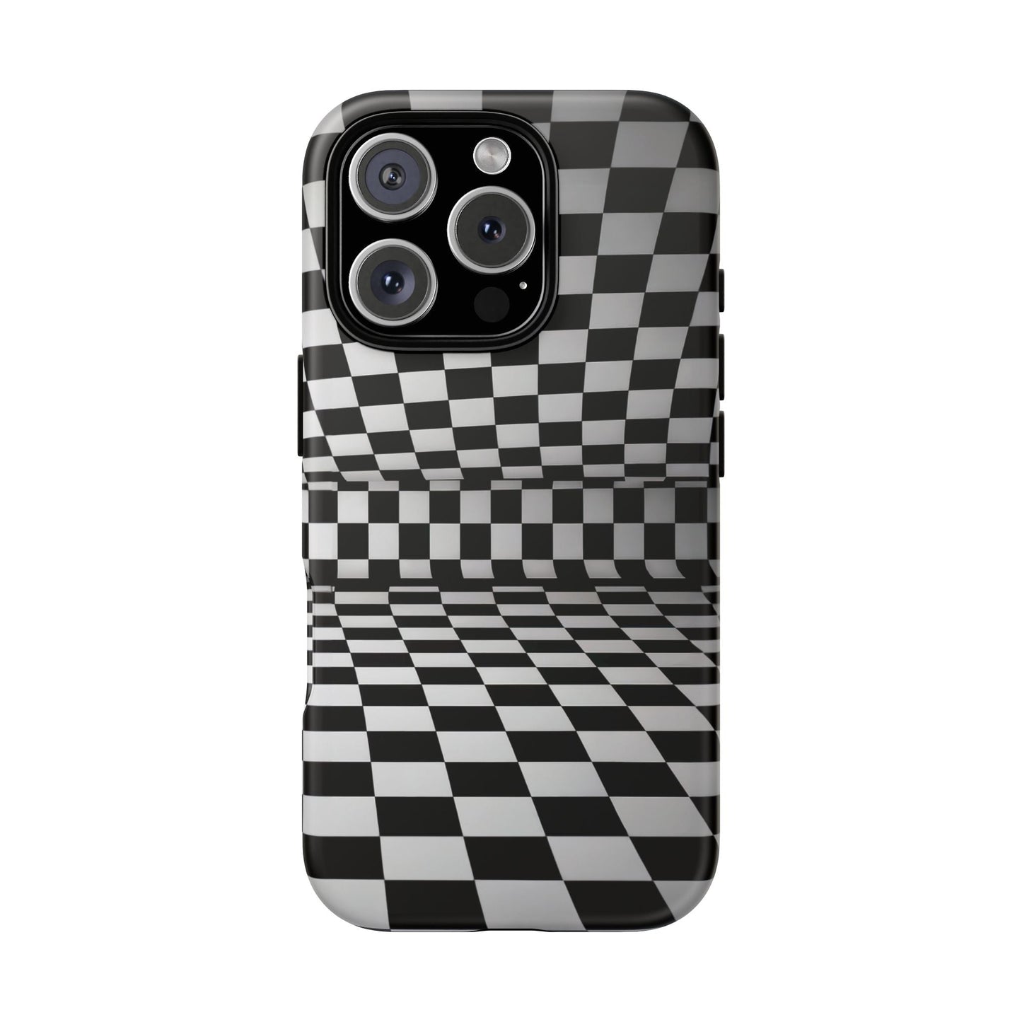 iphone case Checkered Optical Illusion iPhone 16 Pro