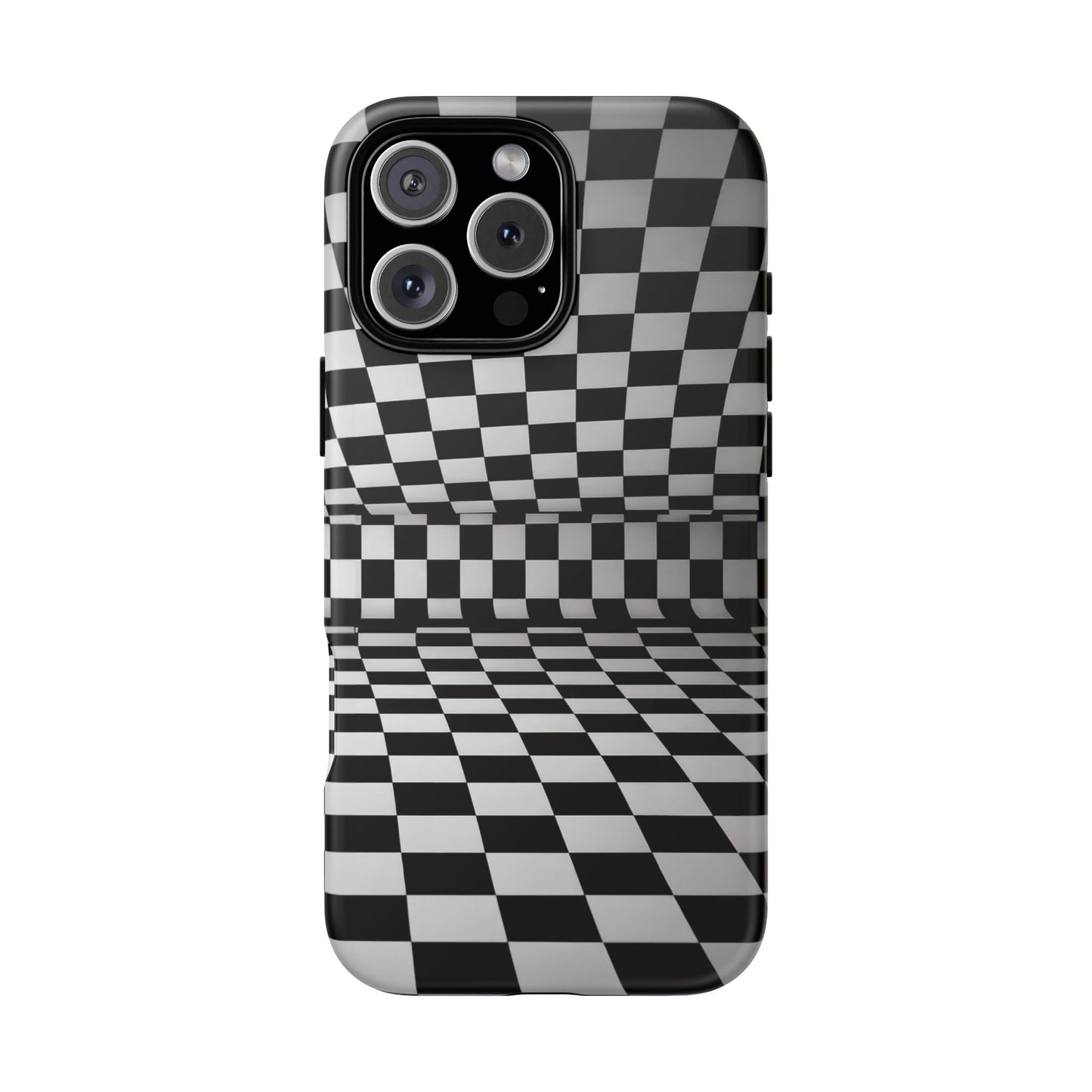 iphone case Checkered Optical Illusion iPhone 16 Pro Max