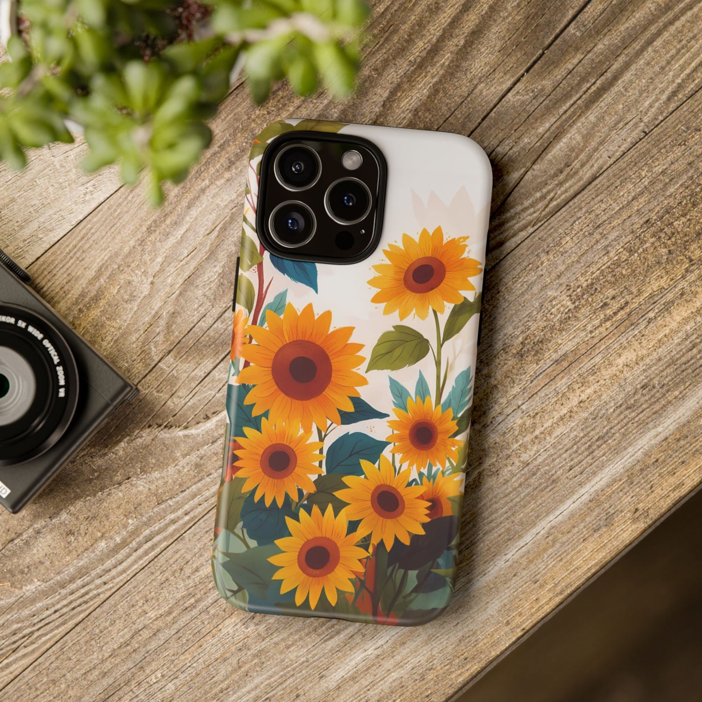 iphone case Cheerful Sunflower Garden