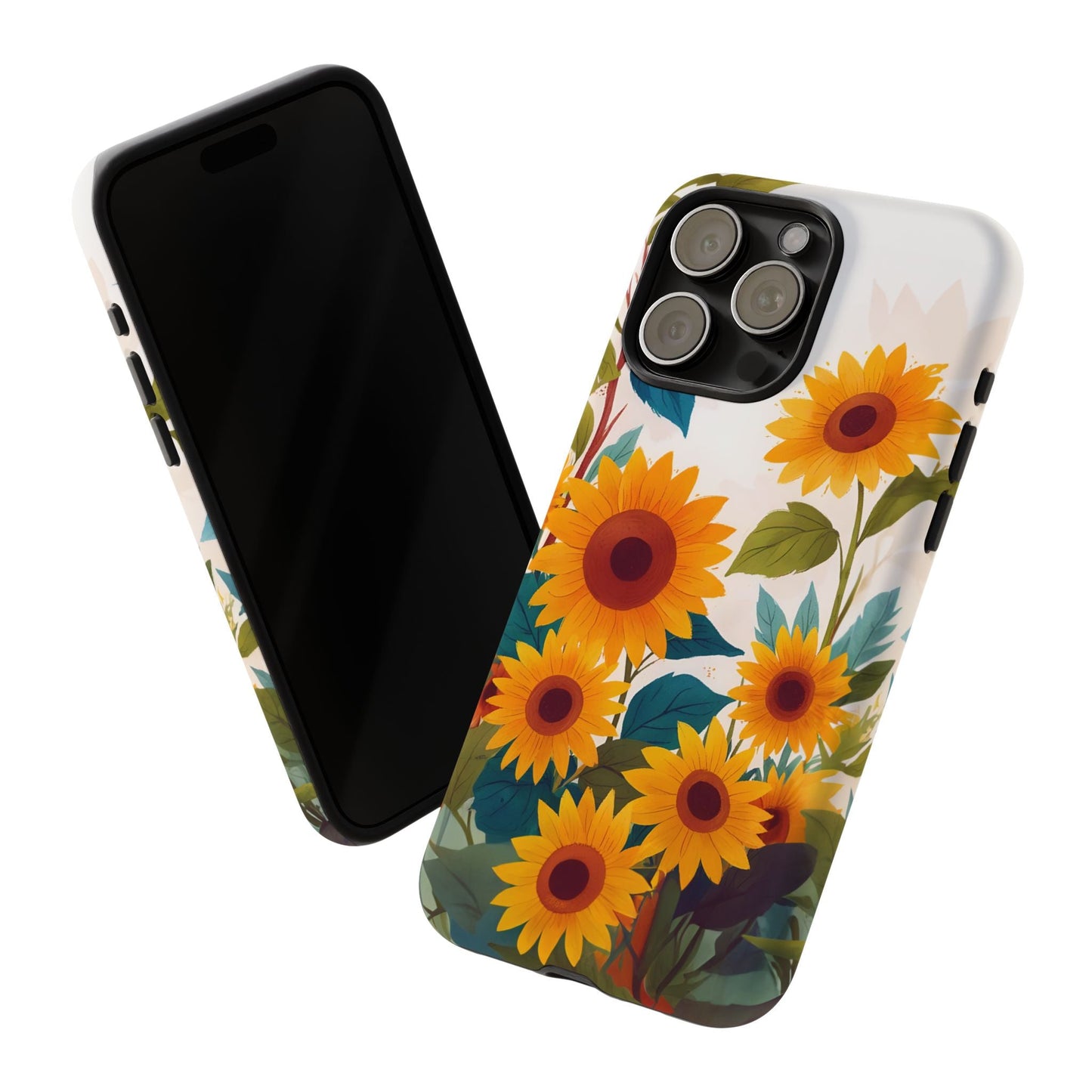 iphone case Cheerful Sunflower Garden
