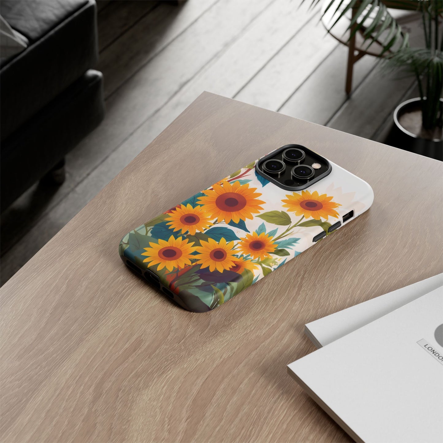 iphone case Cheerful Sunflower Garden