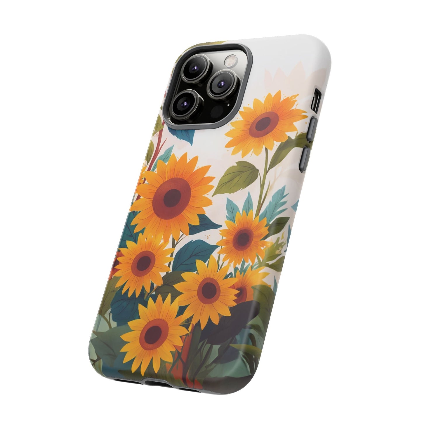 iphone case Cheerful Sunflower Garden