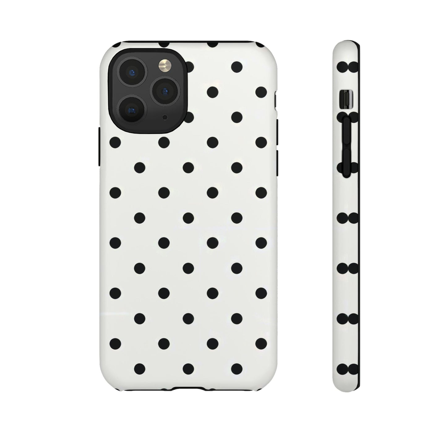 iphone case Classic Black Polka iPhone 11 Pro