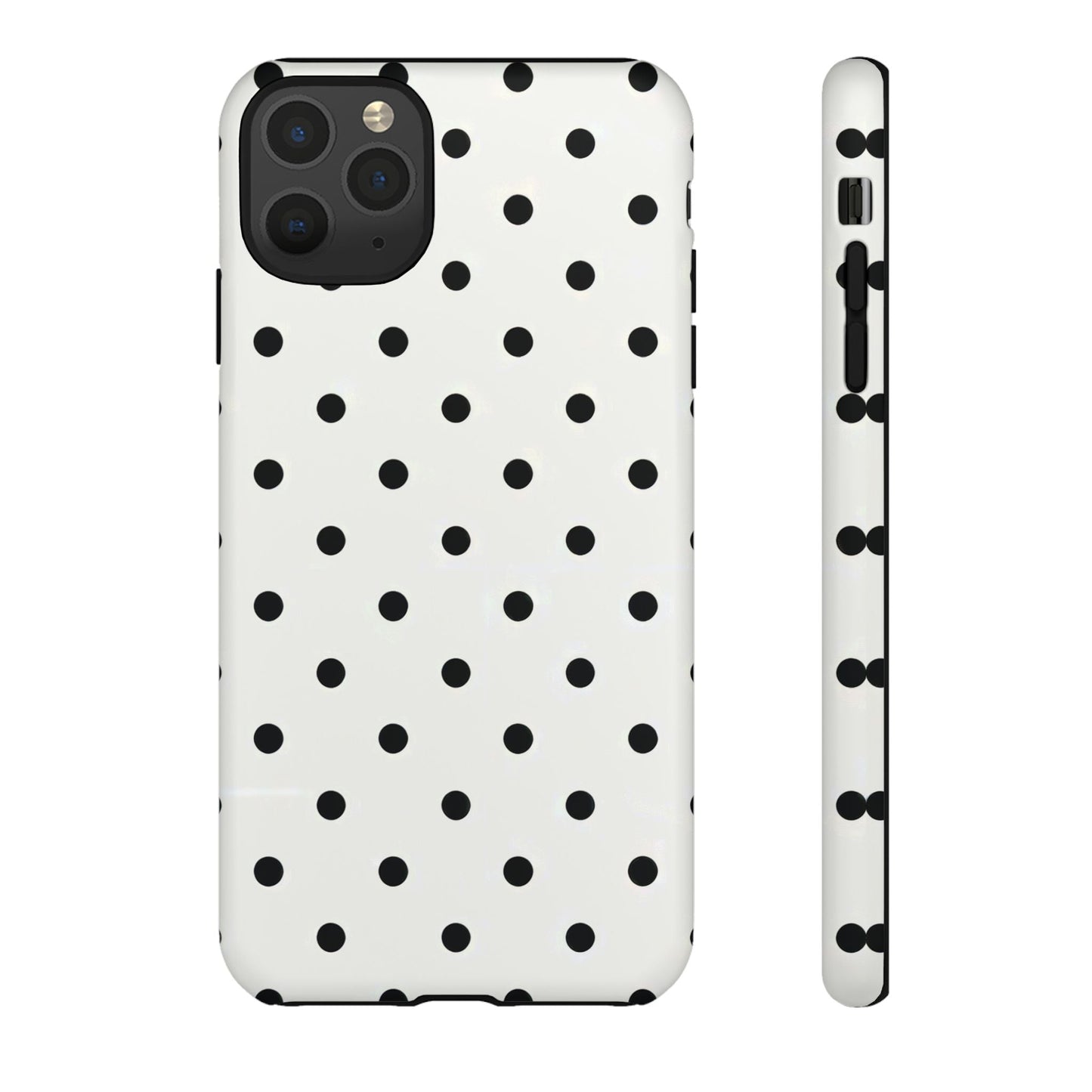 iphone case Classic Black Polka iPhone 11 Pro Max