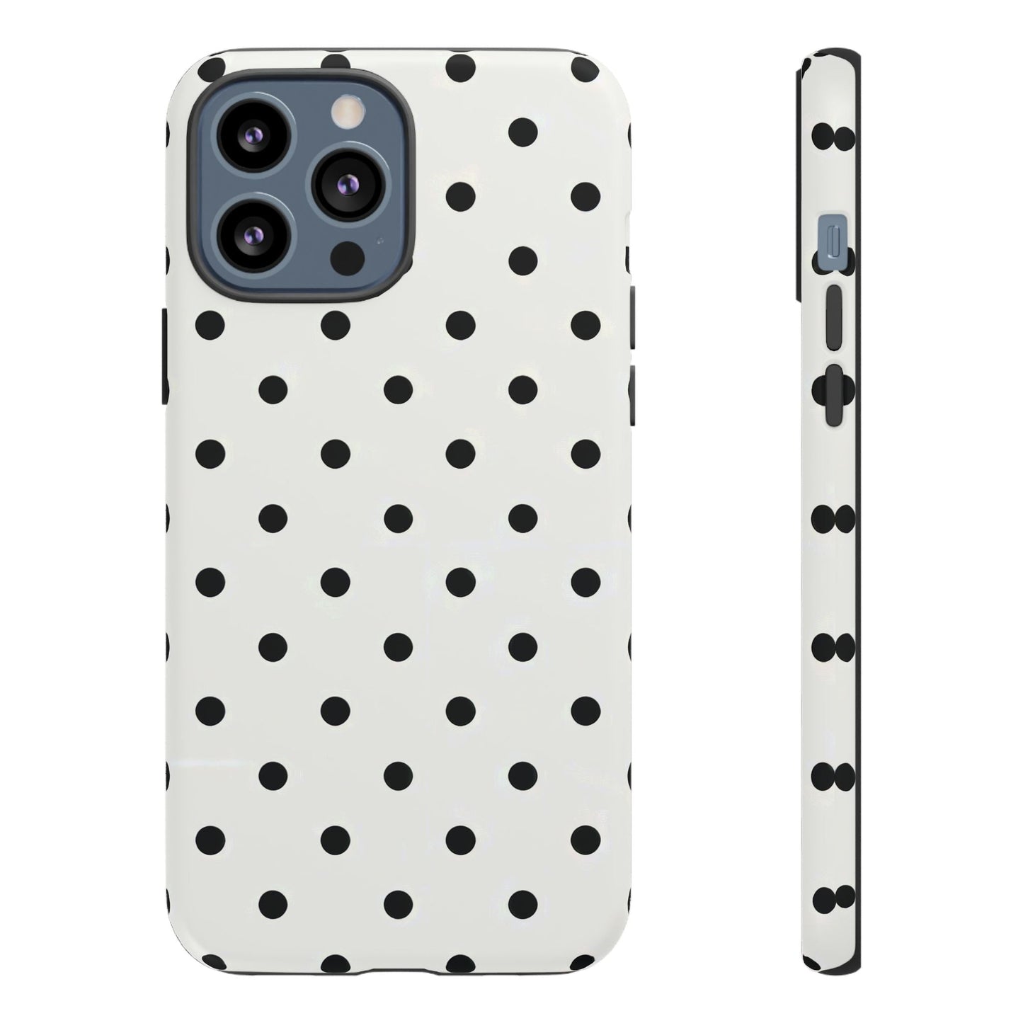 iphone case Classic Black Polka iPhone 13 Pro Max