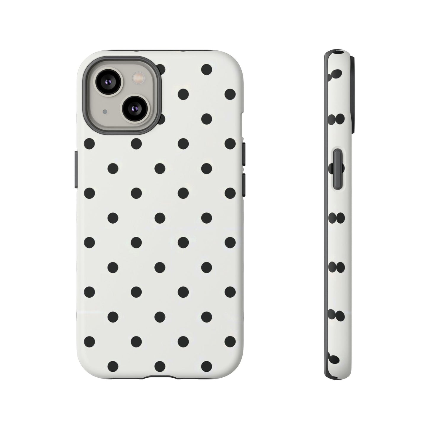 iphone case Classic Black Polka iPhone 14