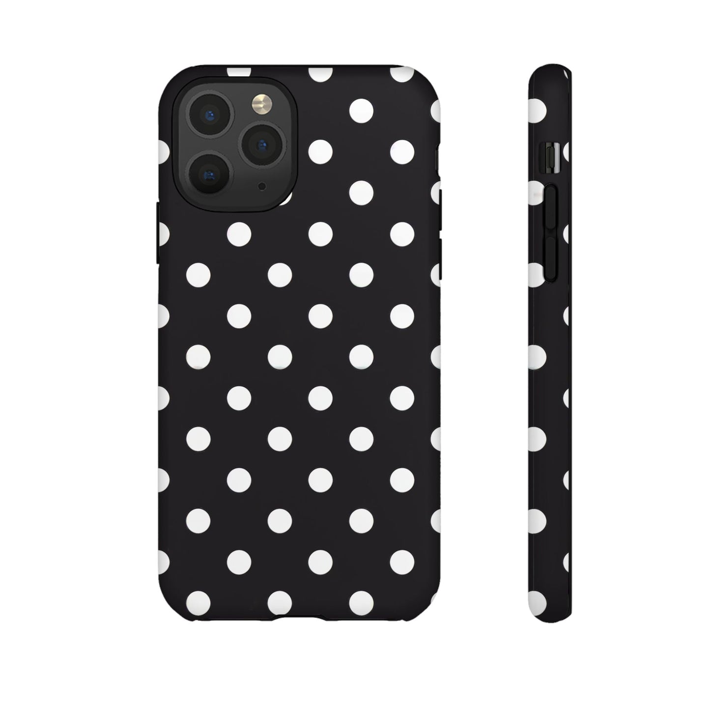 iphone case Classic Black & White Dots iPhone 11 Pro