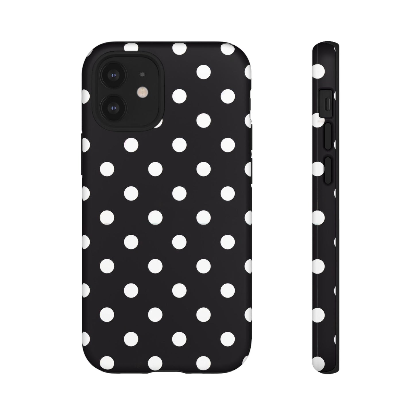 iphone case Classic Black & White Dots iPhone 12 Mini