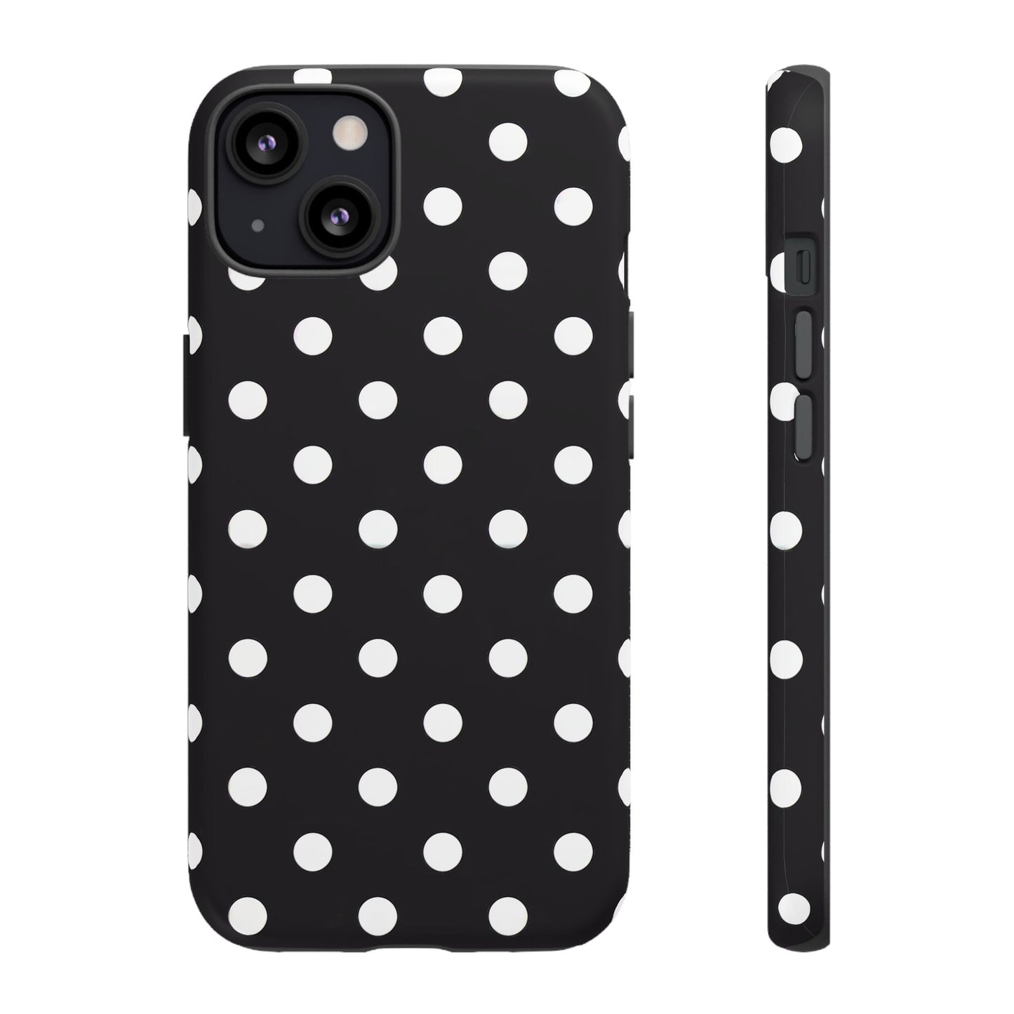 iphone case Classic Black & White Dots iPhone 13