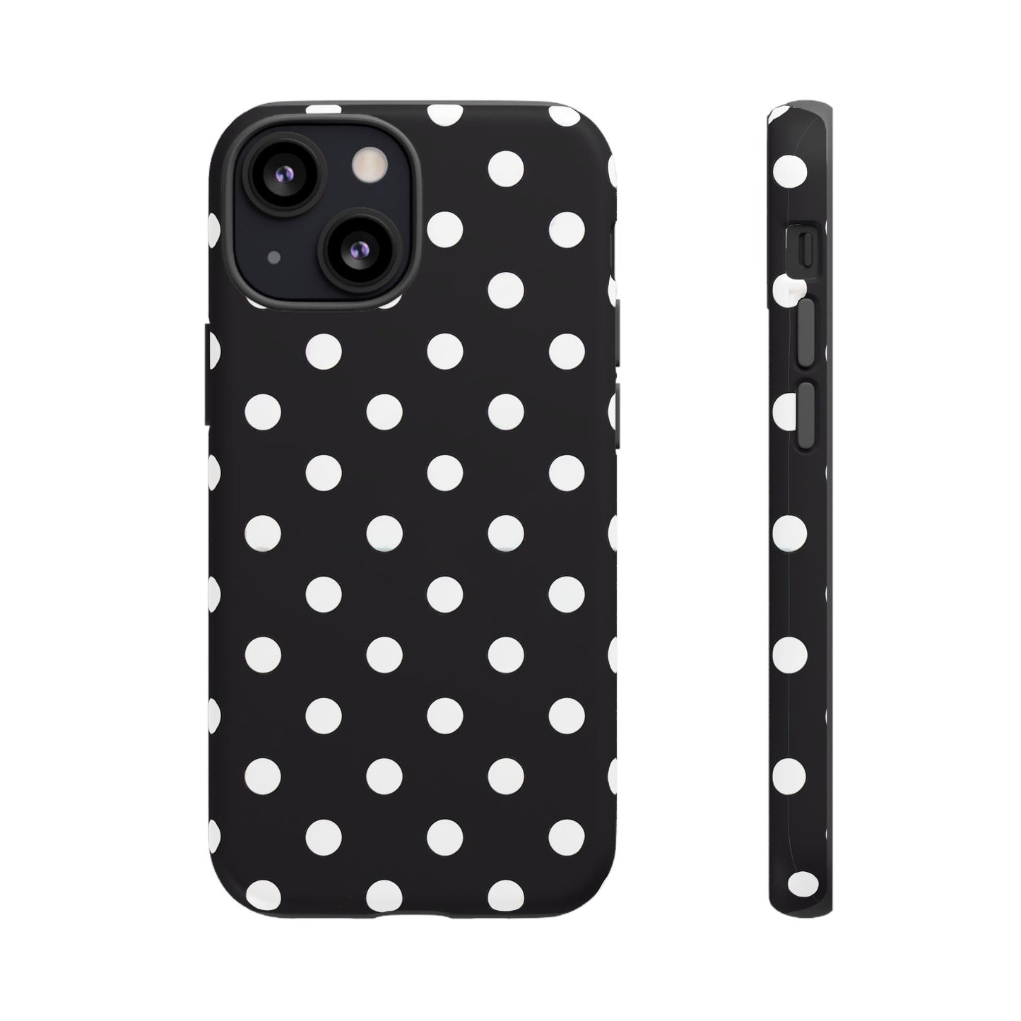 iphone case Classic Black & White Dots iPhone 13 Mini