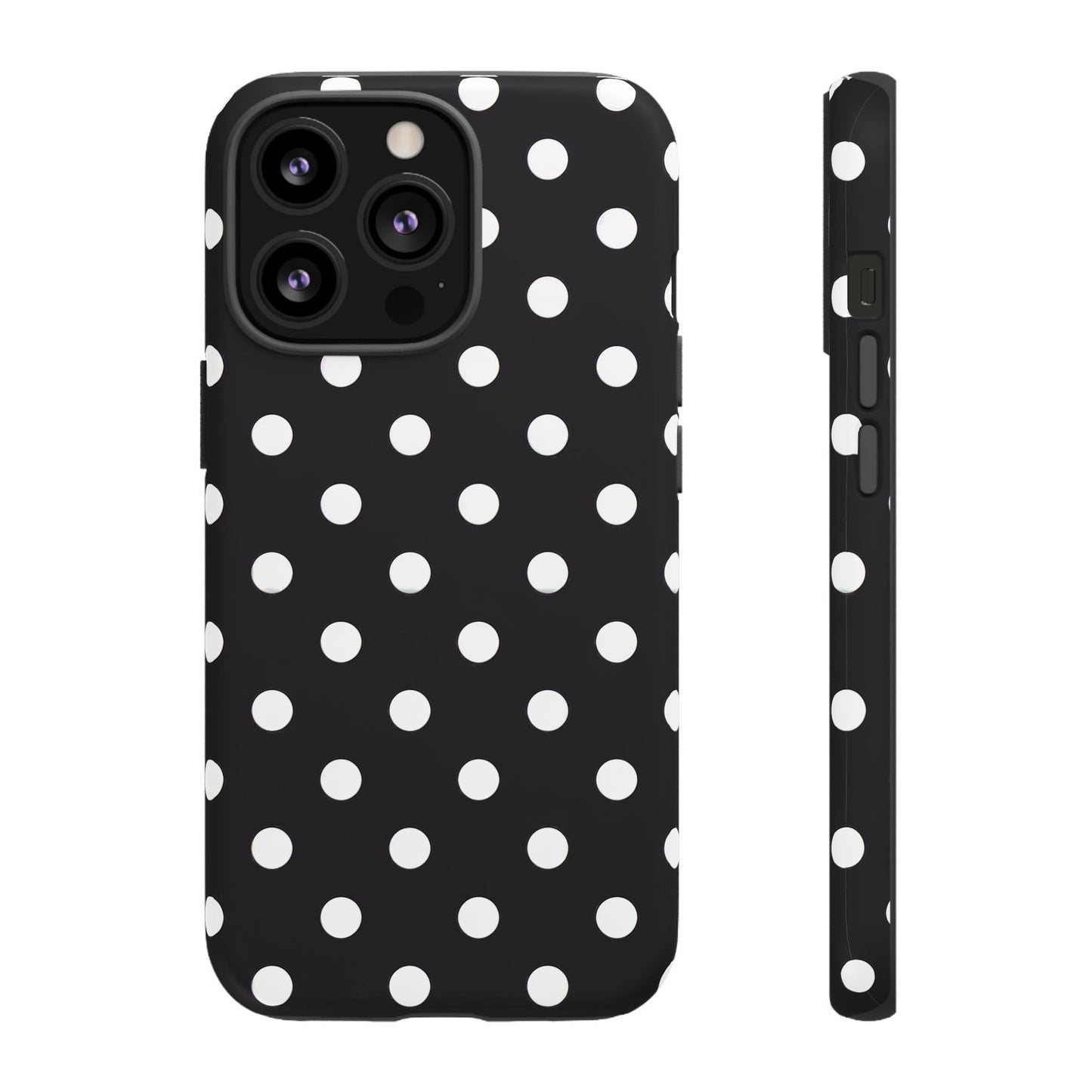 iphone case Classic Black & White Dots iPhone 13 Pro