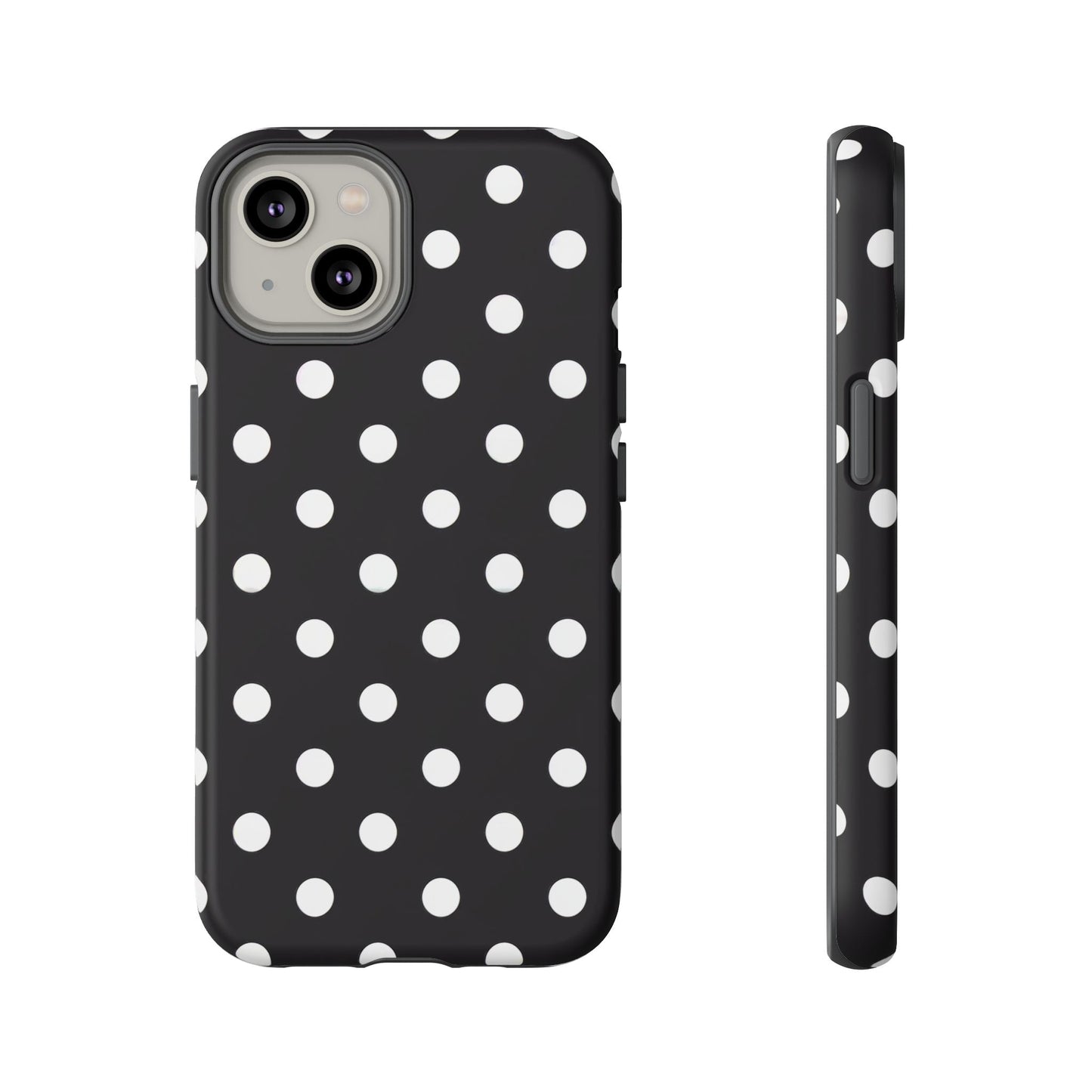 iphone case Classic Black & White Dots iPhone 14