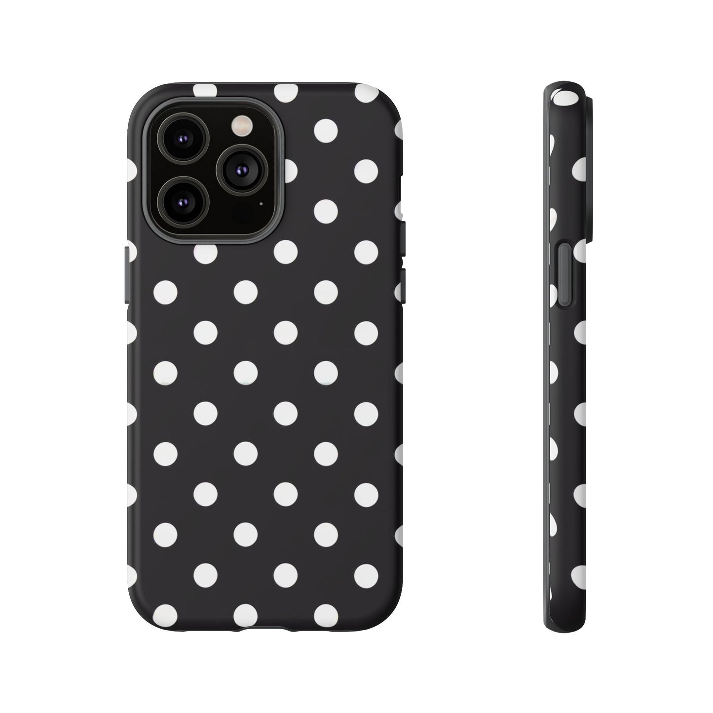 iphone case Classic Black & White Dots iPhone 14 Pro Max