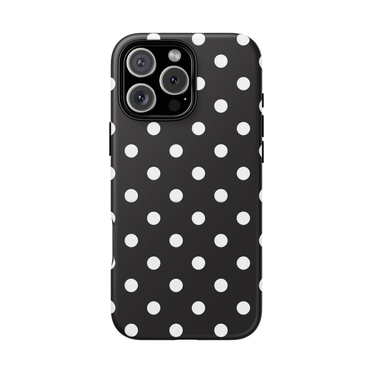 iphone case Classic Black & White Dots iPhone 16 Pro Max