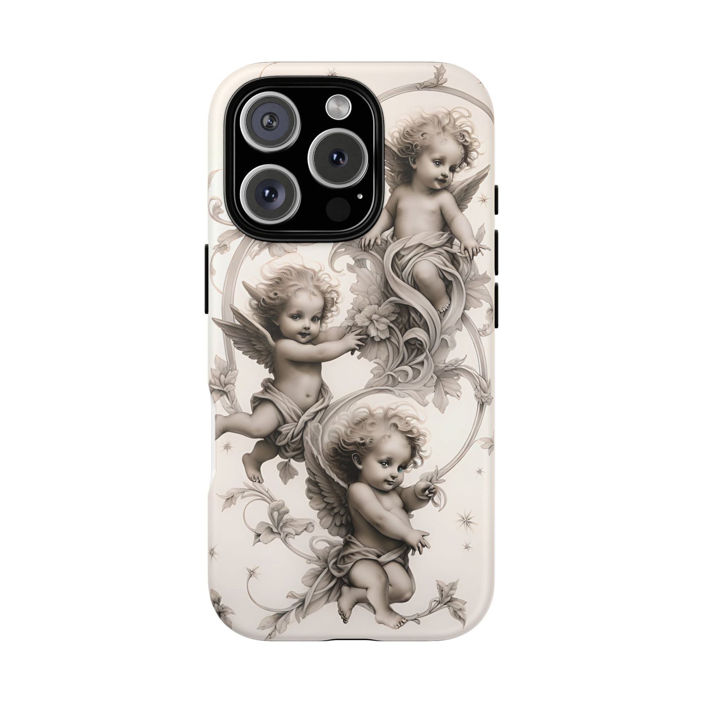 iphone case Classic Cherub Trio iPhone 16 Pro