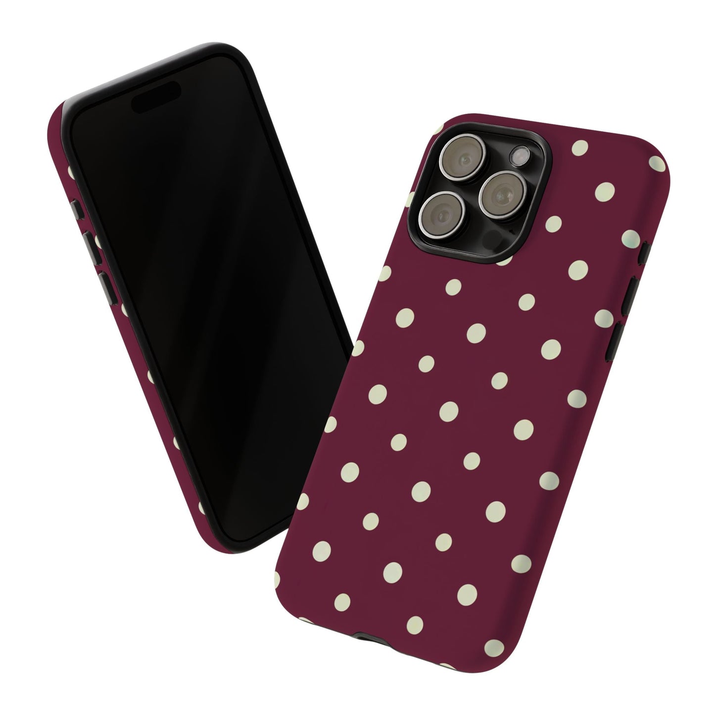 iphone case Classic Wine Dots