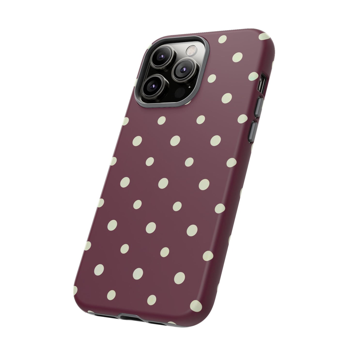iphone case Classic Wine Dots