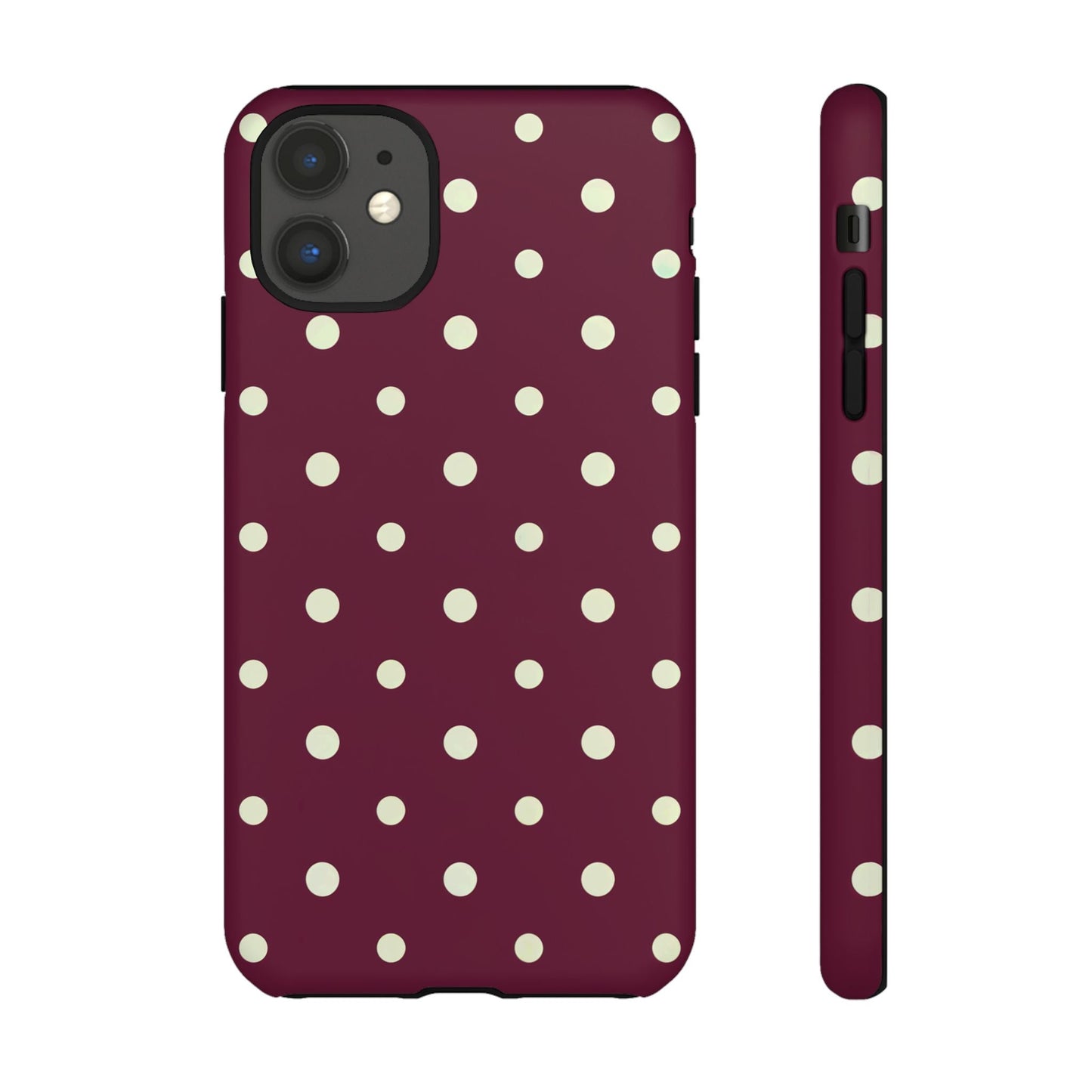 iphone case Classic Wine Dots iPhone 11