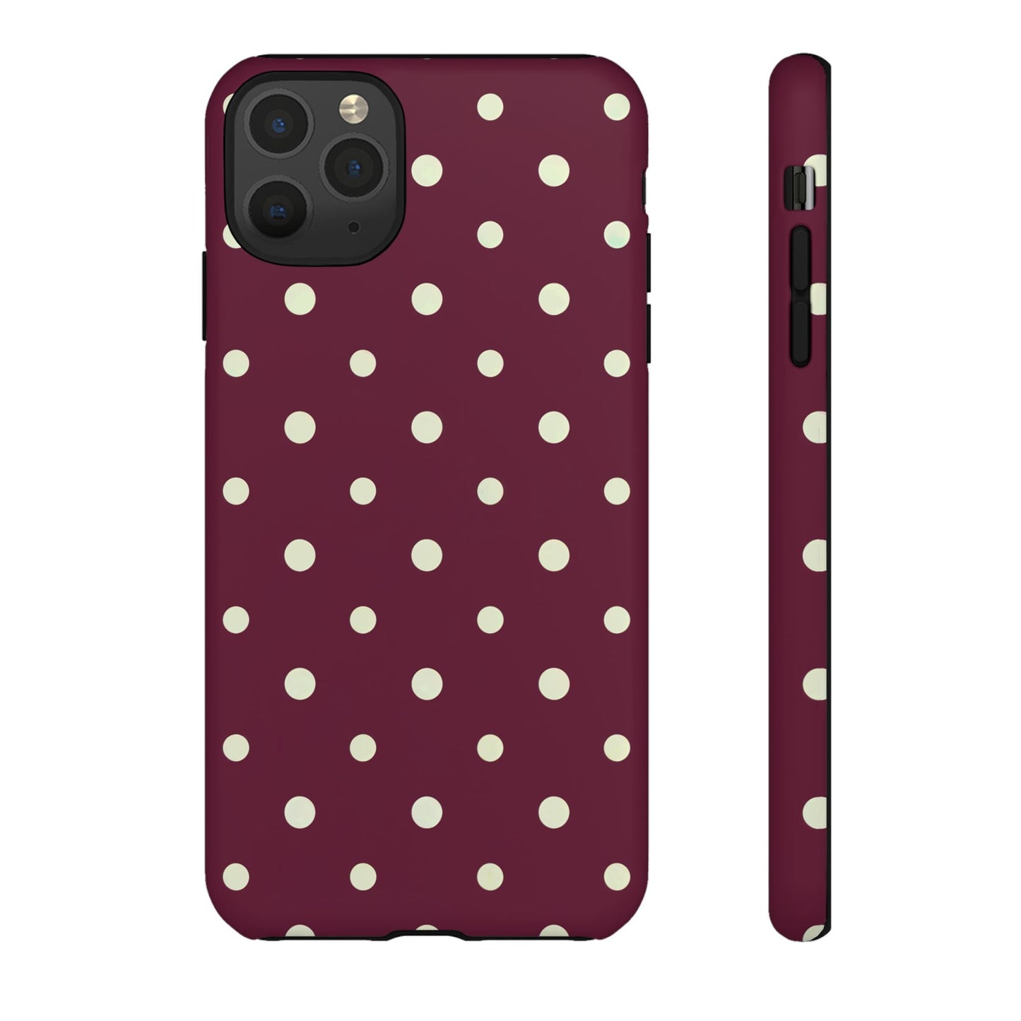 iphone case Classic Wine Dots iPhone 11 Pro Max