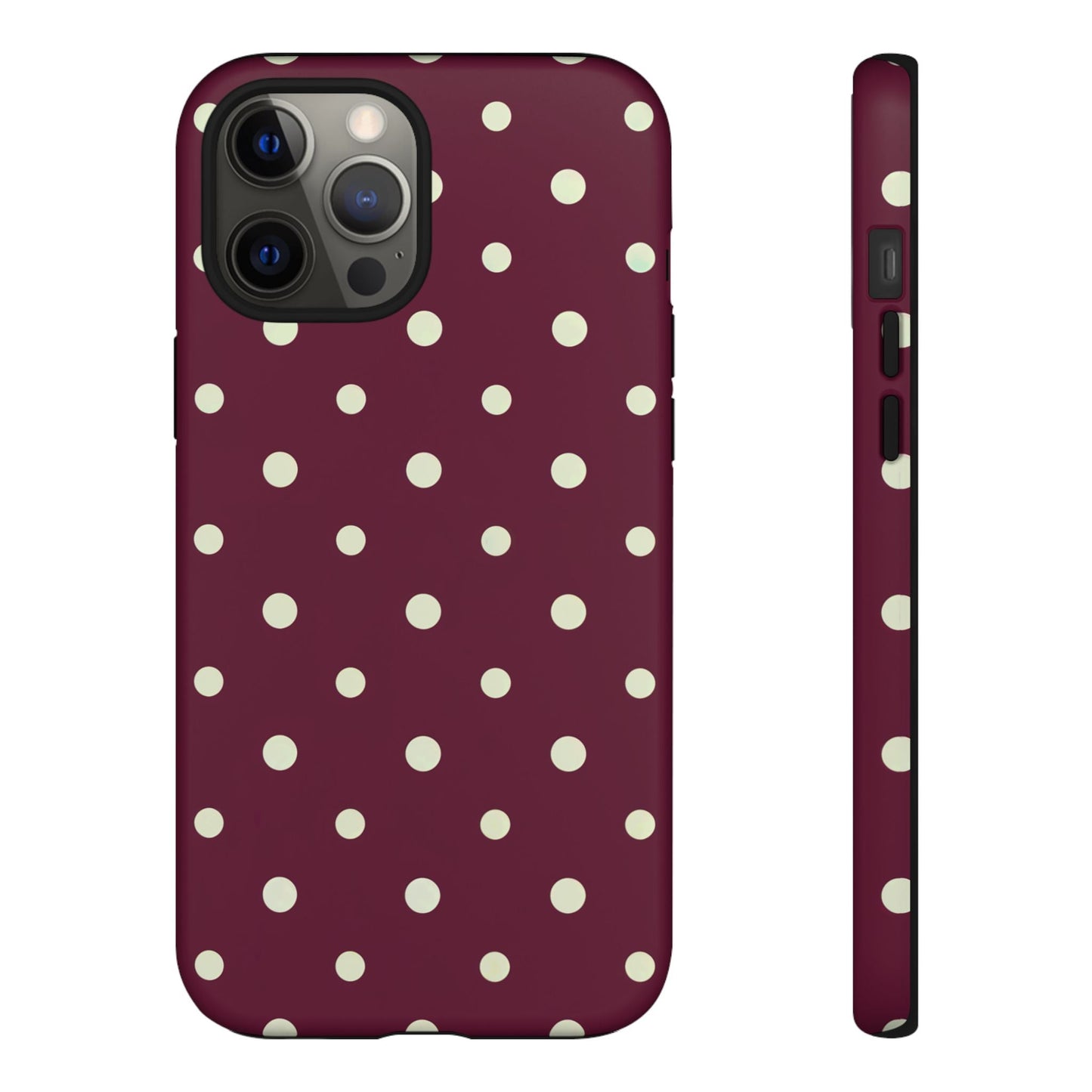 iphone case Classic Wine Dots iPhone 12 Pro Max