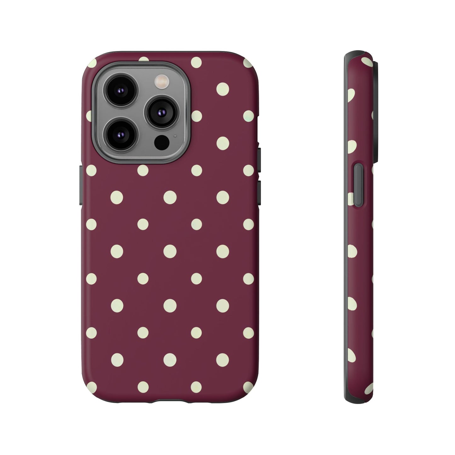 iphone case Classic Wine Dots iPhone 14 Pro
