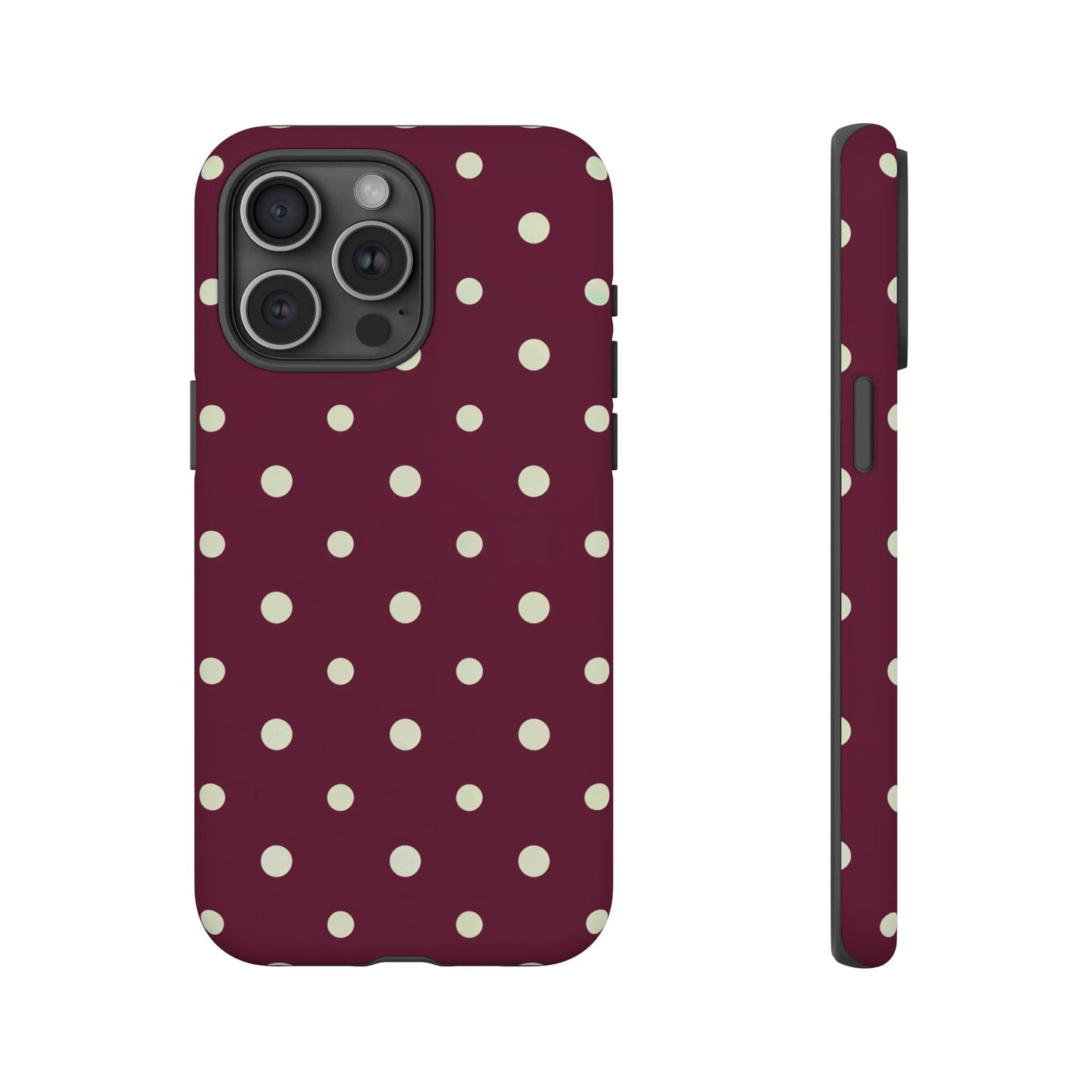 iphone case Classic Wine Dots iPhone 15 Pro Max