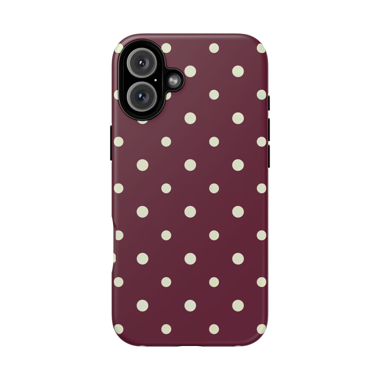 iphone case Classic Wine Dots iPhone 16 Plus