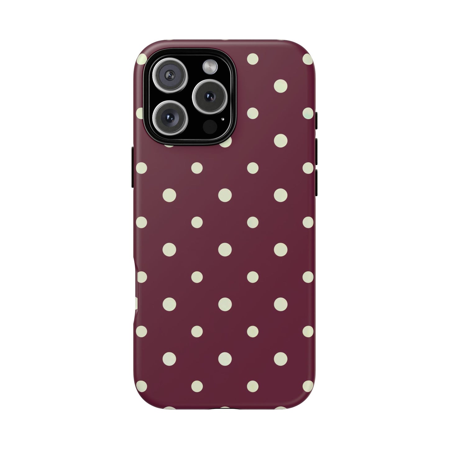 iphone case Classic Wine Dots iPhone 16 Pro Max