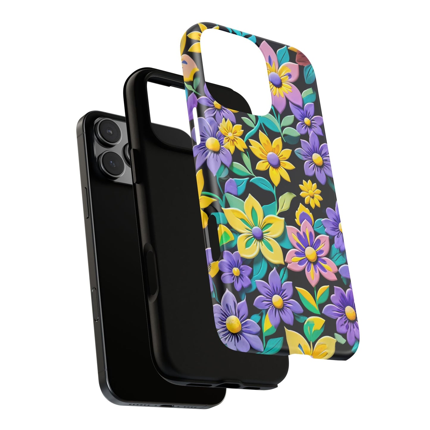 iphone case Clay Floral Garden