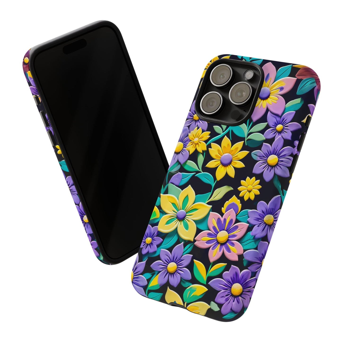 iphone case Clay Floral Garden