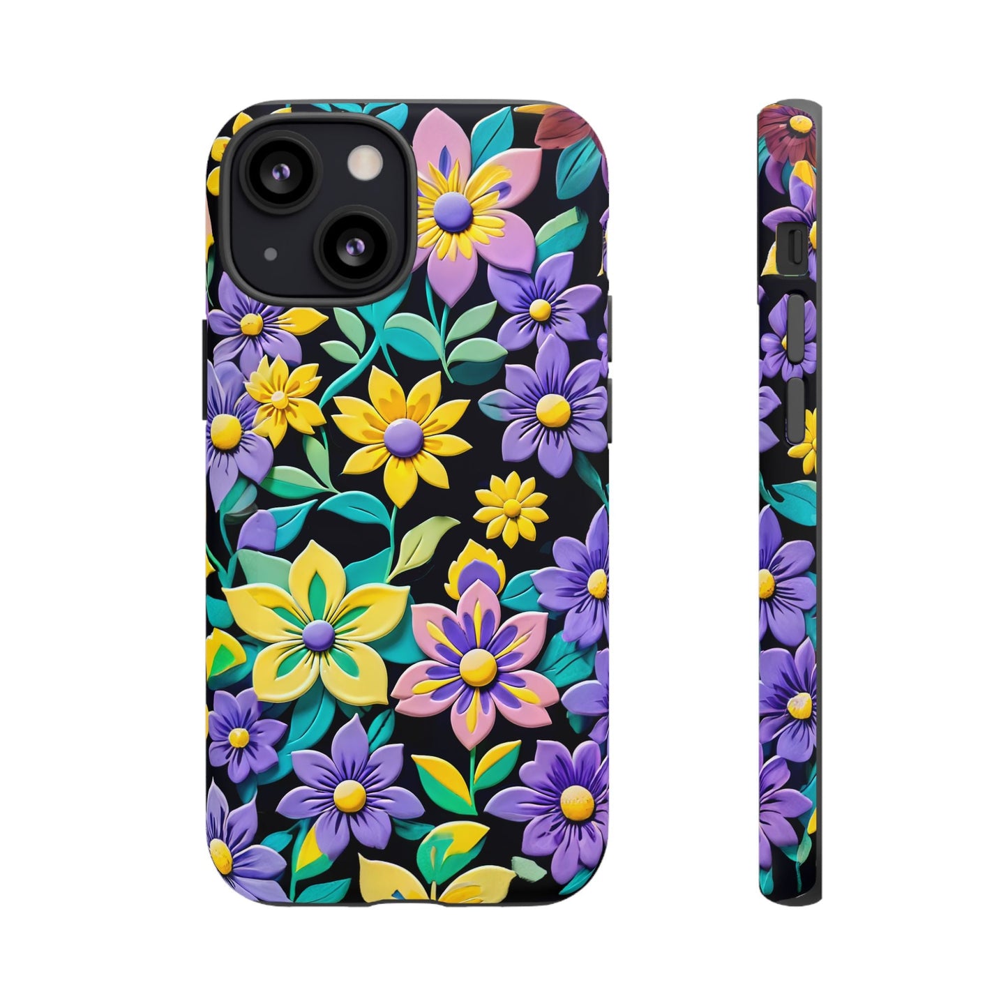iphone case Clay Floral Garden iPhone 13 Mini