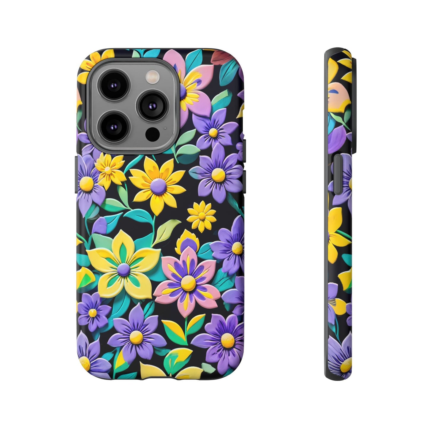 iphone case Clay Floral Garden iPhone 14 Pro