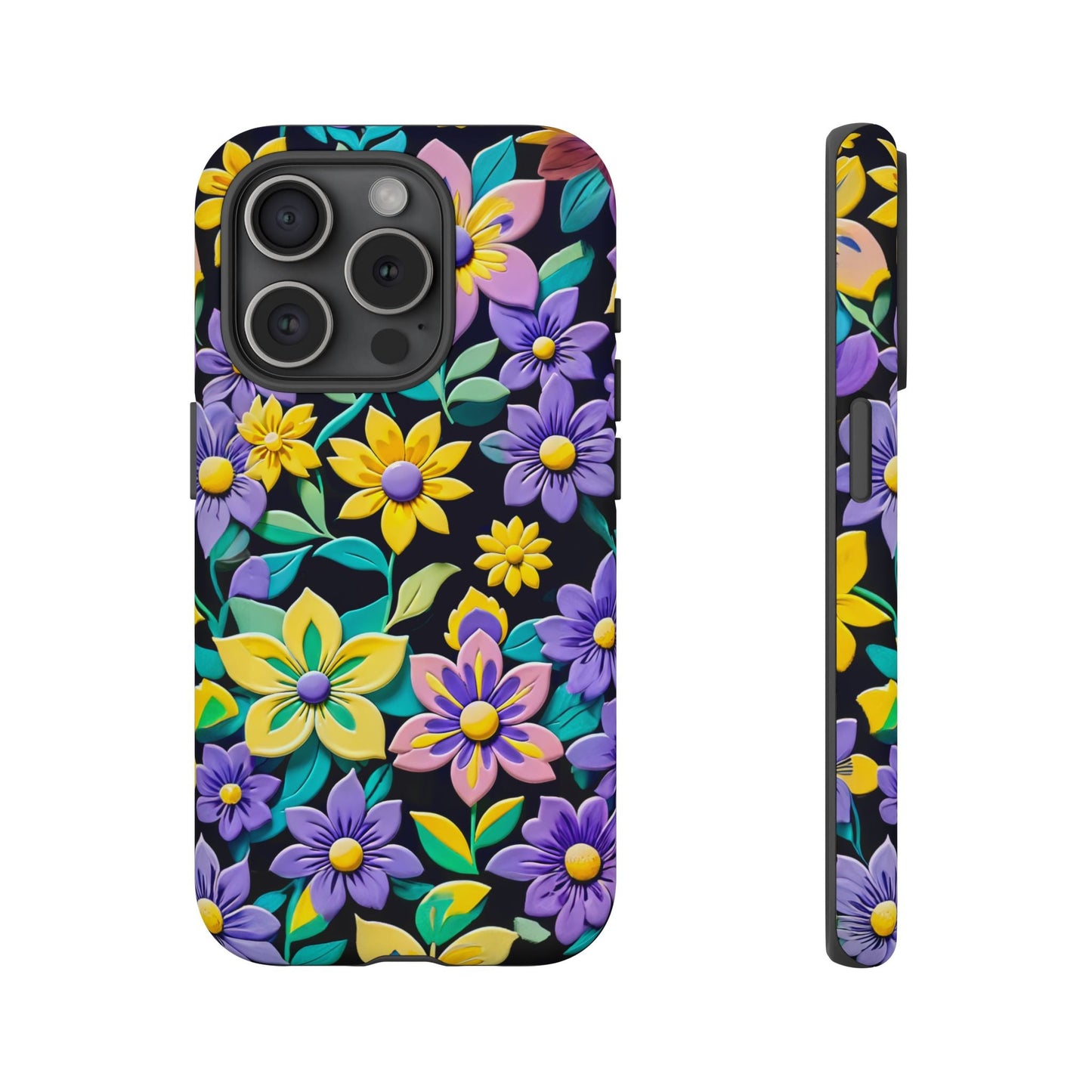 iphone case Clay Floral Garden iPhone 15 Pro