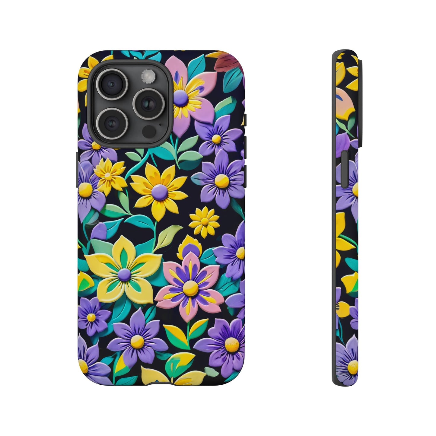 iphone case Clay Floral Garden iPhone 15 Pro Max