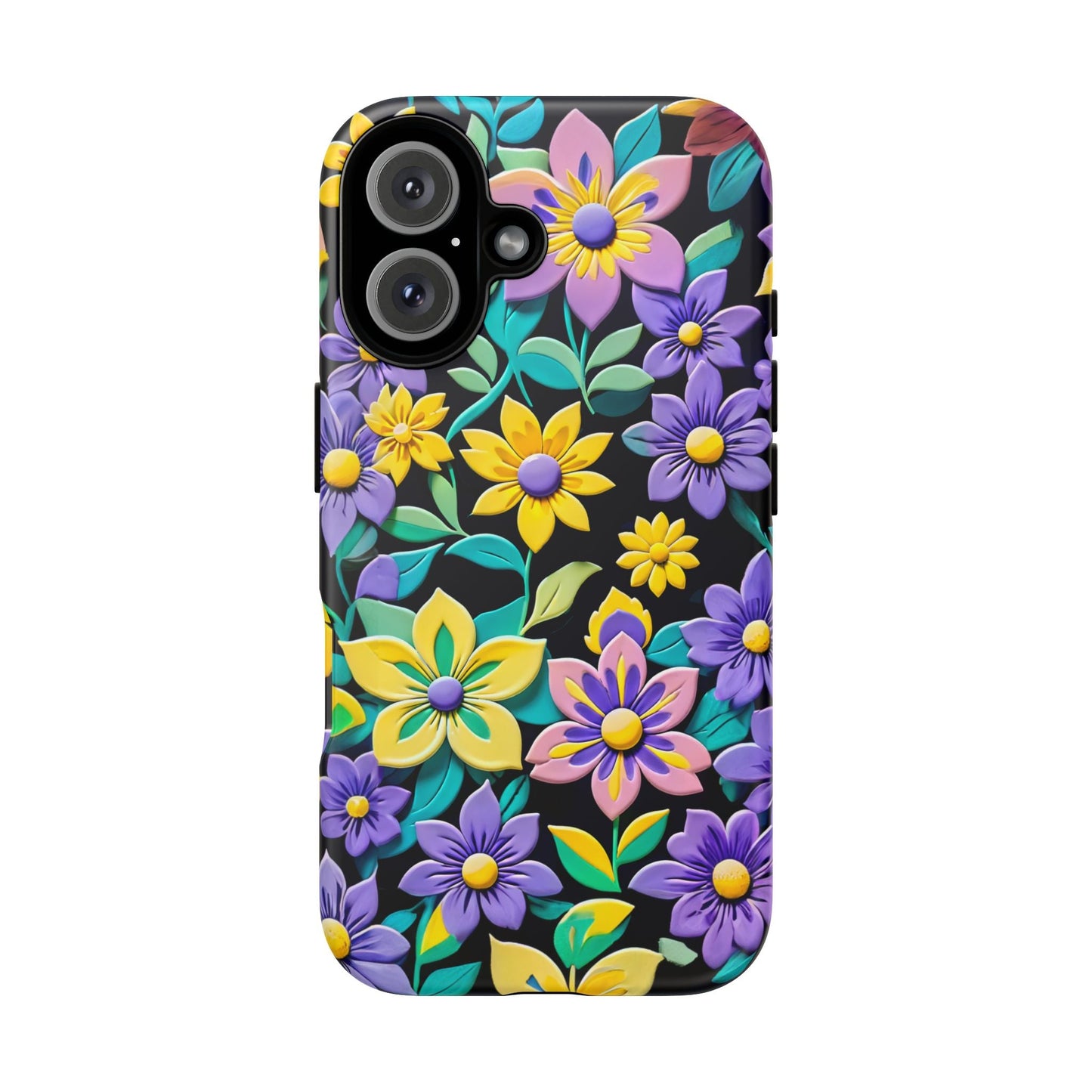 iphone case Clay Floral Garden iPhone 16